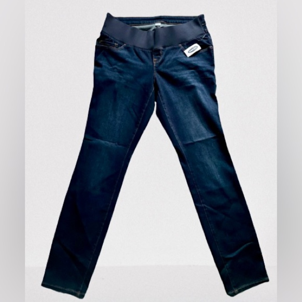 Old Navy Maternity Skinny Front Low Panel Jeans- Size 6